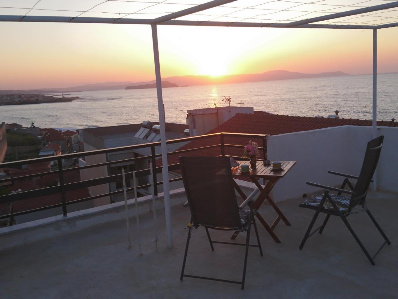 Sunny Family Apartment In Chania Close To The Sea Zewnętrze zdjęcie